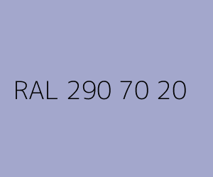 Kleur RAL 290 70 20 