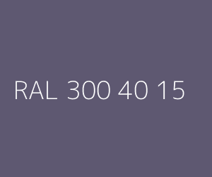 Kleur RAL 300 40 15 