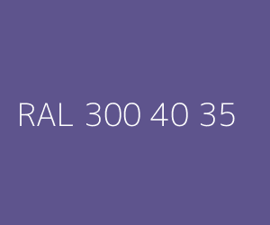 Kleur RAL 300 40 35 