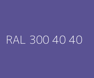 Kleur RAL 300 40 40 