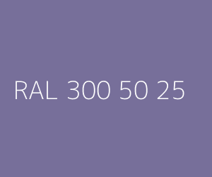 Kleur RAL 300 50 25 