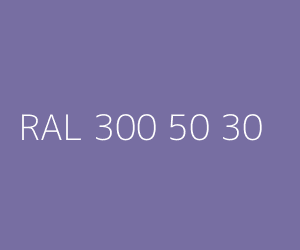 Kleur RAL 300 50 30 
