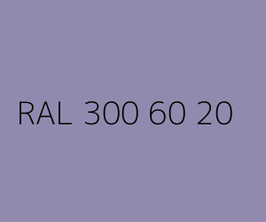 Kleur RAL 300 60 20 