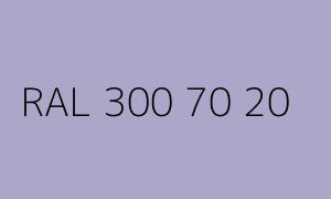 Kleur RAL 300 70 20