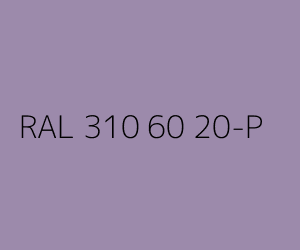 Kleur RAL 310 60 20-P 