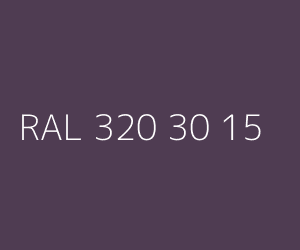 Kleur RAL 320 30 15 
