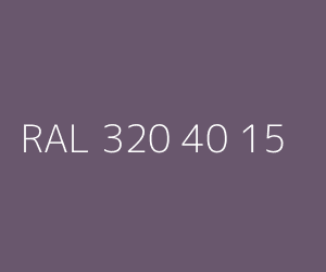 Kleur RAL 320 40 15 