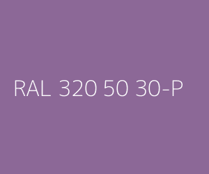 Kleur RAL 320 50 30-P 