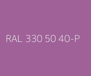 Kleur RAL 330 50 40-P 