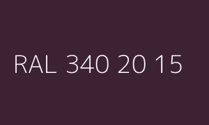 Kleur RAL 340 20 15