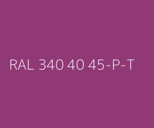 Kleur RAL 340 40 45-P-T 