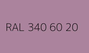 Kleur RAL 340 60 20
