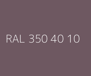 Kleur RAL 350 40 10 