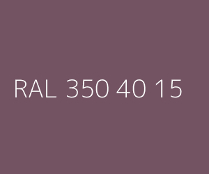 Kleur RAL 350 40 15 