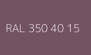 Kleur RAL 350 40 15