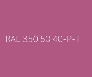 Kleur RAL 350 50 40-P-T 