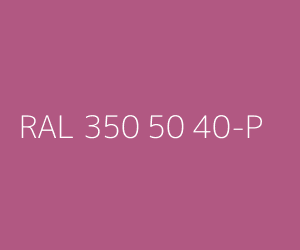 Kleur RAL 350 50 40-P 