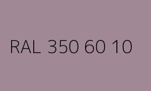 Kleur RAL 350 60 10