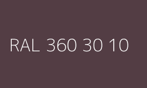 Kleur RAL 360 30 10
