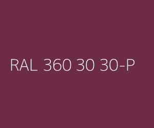 Kleur RAL 360 30 30-P 