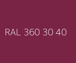 Kleur RAL 360 30 40 