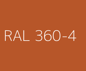 Kleur RAL 360-4 