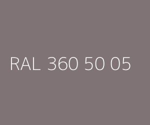 Kleur RAL 360 50 05 