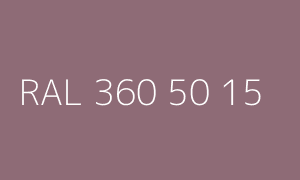 Kleur RAL 360 50 15