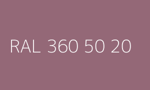 Kleur RAL 360 50 20