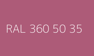 Kleur RAL 360 50 35