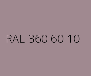 Kleur RAL 360 60 10 