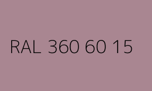 Kleur RAL 360 60 15