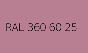 Kleur RAL 360 60 25