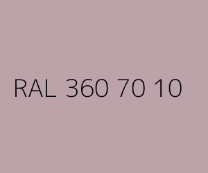 Kleur RAL 360 70 10 