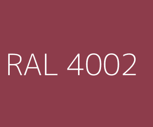Kleur RAL 4002 ROODPAARS