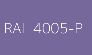 Kleur RAL 4005-P
