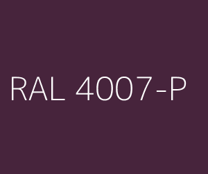 Kleur RAL 4007-P PURPERVIOLET