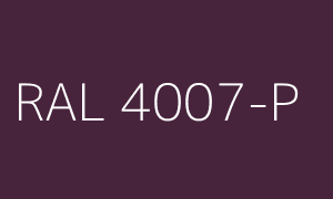 Kleur RAL 4007-P
