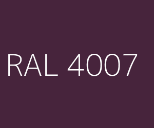 Kleur RAL 4007 PURPERVIOLET