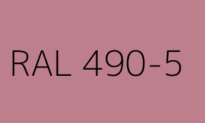 Kleur RAL 490-5