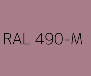 Kleur RAL 490-M 