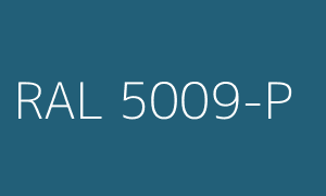 Kleur RAL 5009-P