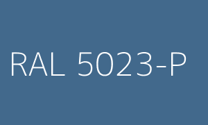 Kleur RAL 5023-P
