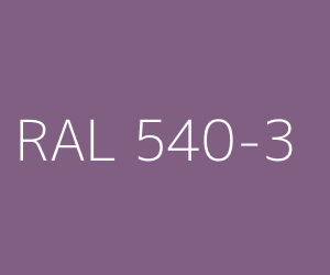 Kleur RAL 540-3 