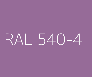 Kleur RAL 540-4 