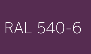 Kleur RAL 540-6