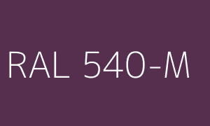 Kleur RAL 540-M