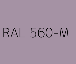 Kleur RAL 560-M 