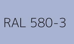Kleur RAL 580-3
