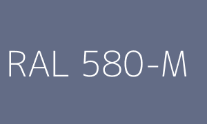Kleur RAL 580-M